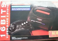 Sega Tipo Genesis Completo 16 Bits Con Cartucho De Juegos de regalo